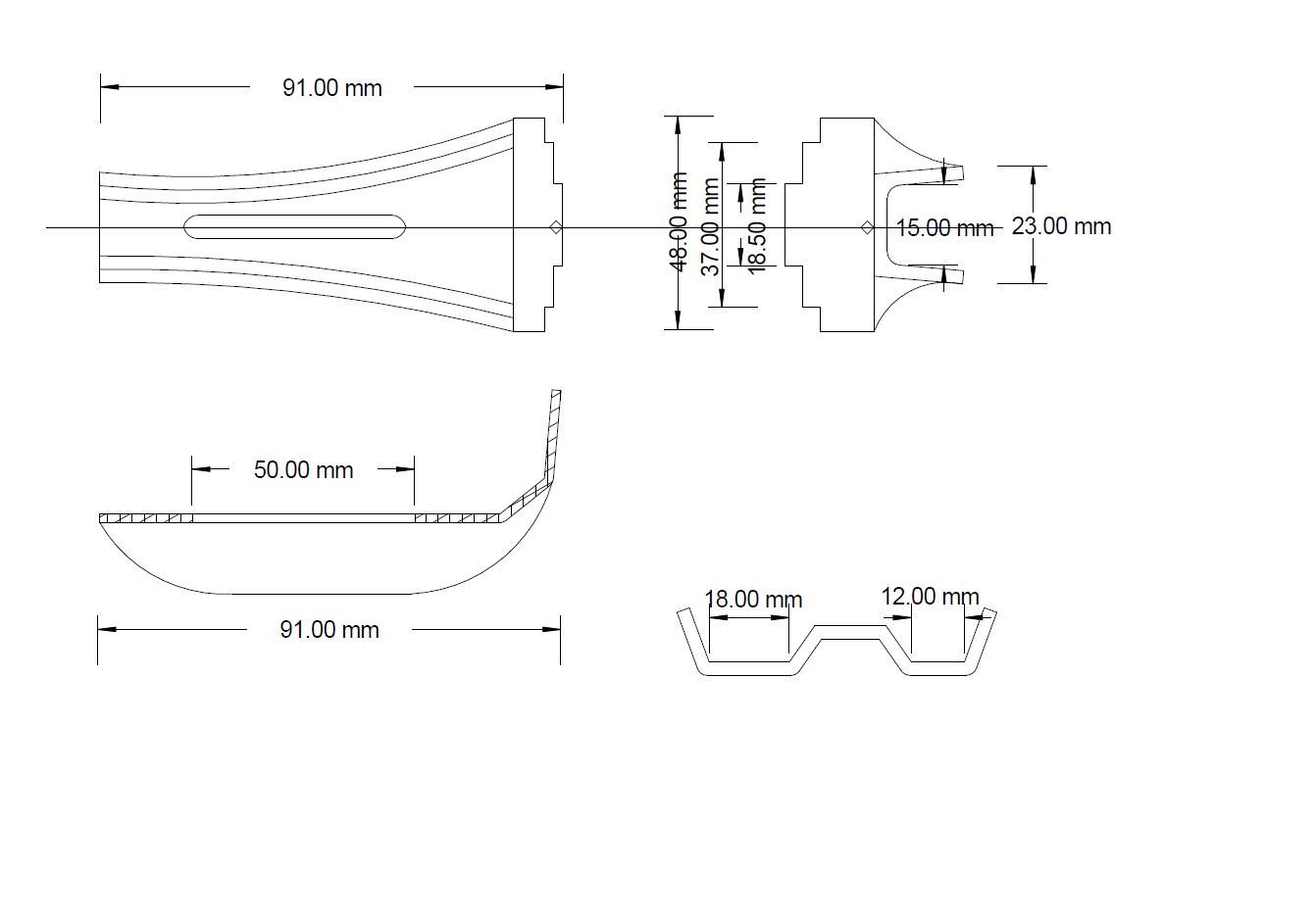 310 Interclamp Floor Grating Clip